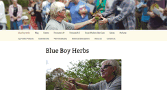 Desktop Screenshot of blueboyherbs.com